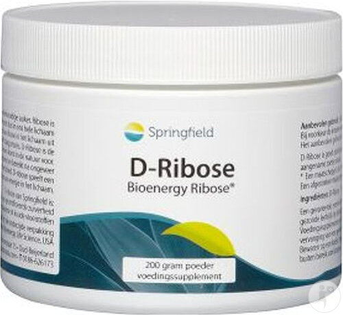 D-ribose Springfield Poudre Pot 200g