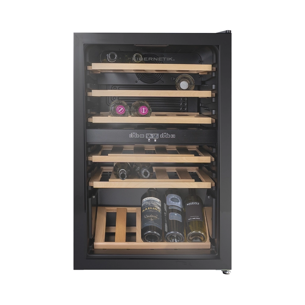 Kibernetik FSP WKH39D Weinklimaschrank 37 Flaschen 2 Zonen