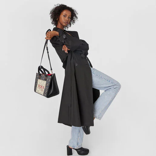 Amaya Kaos Icon Multi Black Médio Shopping Mall