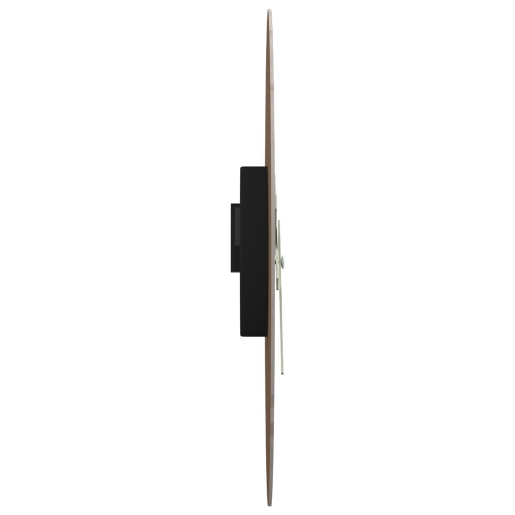 vidaXL Wandklok met lichtgevende wijzers en cijfers, Ø30 cm
