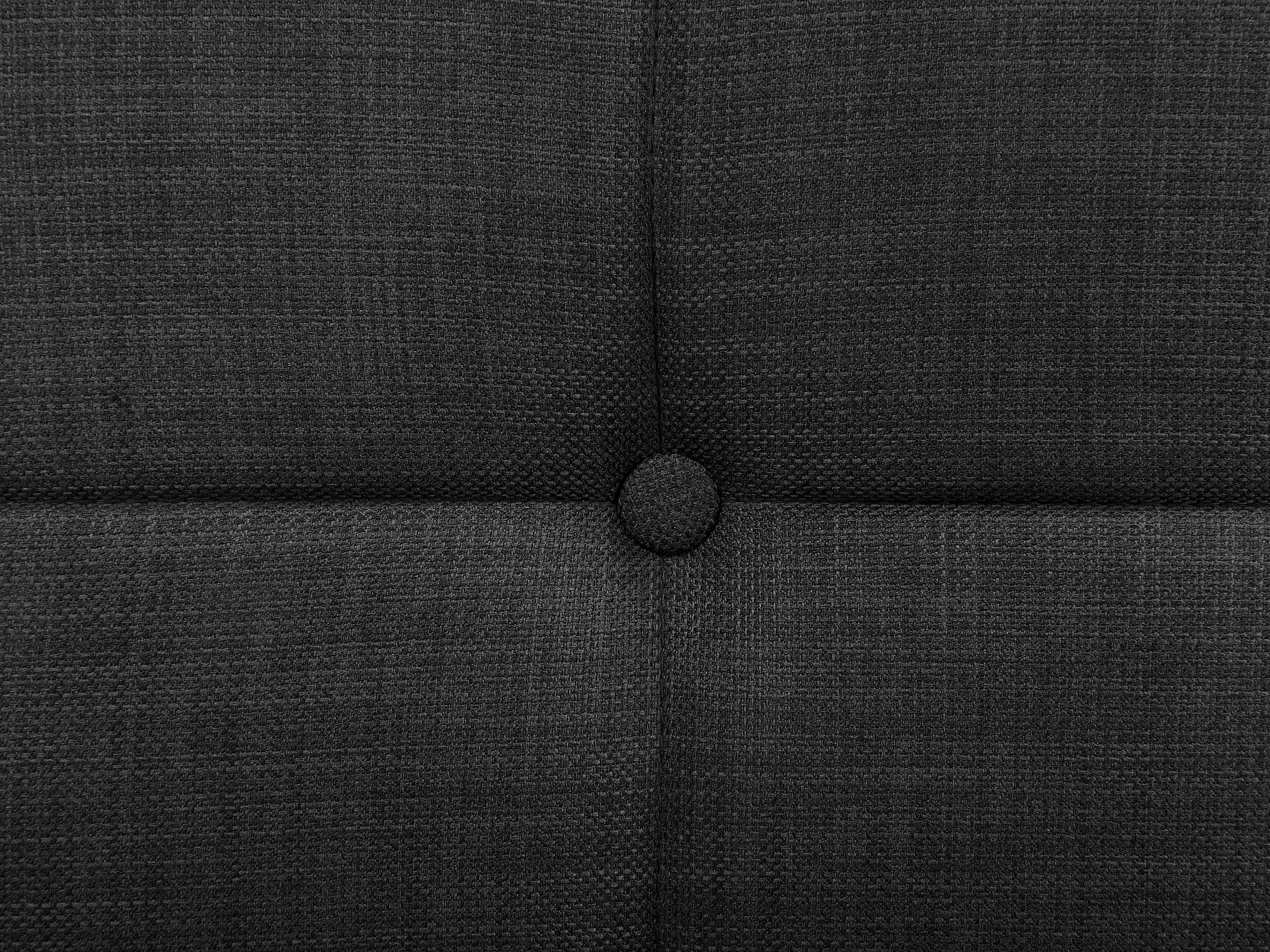 Verstelbaar bed Stof DUKE 90 x 200 cm Donkergrijs