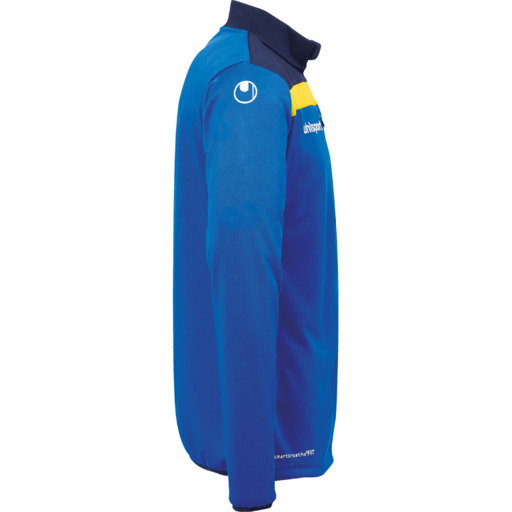 Jaqueta Offense 23 Poly Azur/azul marinho/lima Ama Uhlsport