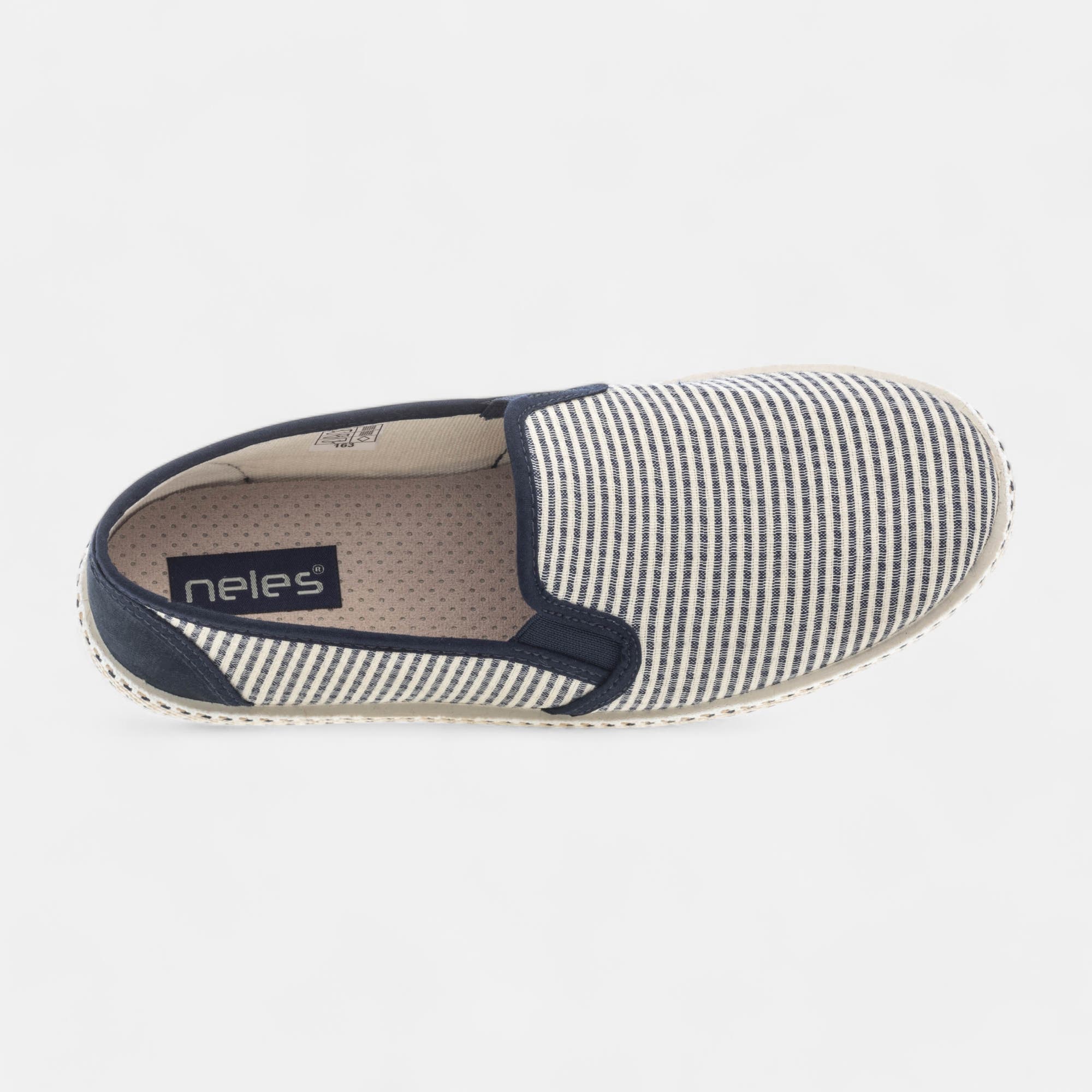 Tennis pieds sensibles Homme bleu marine