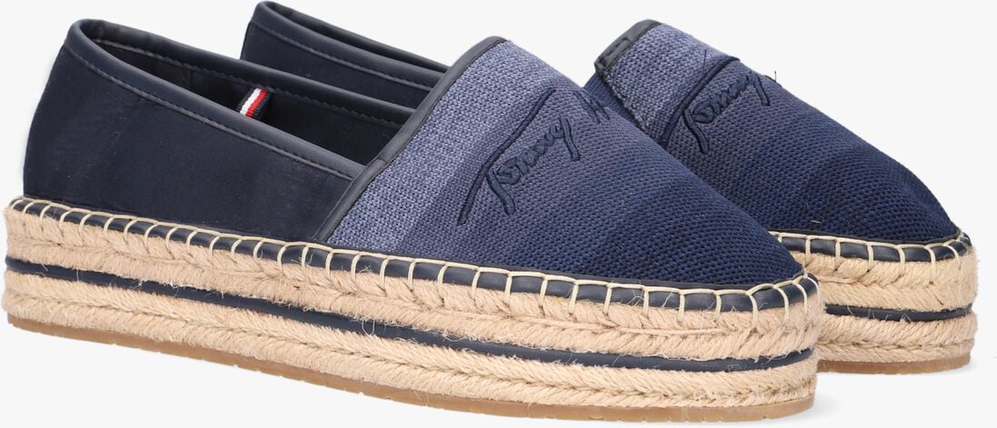 TOMMY HILFIGER blauwe tommy hilfiger espadrilles tommy gradient