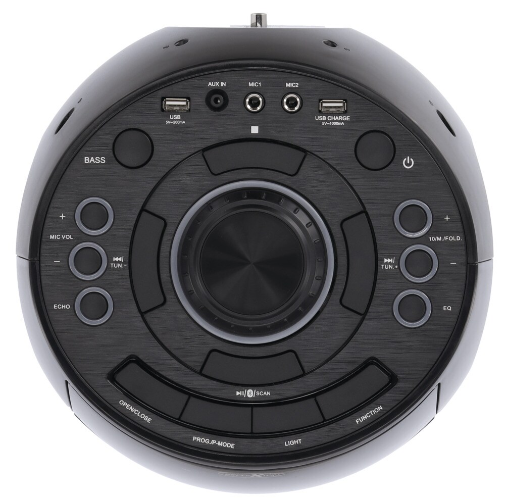 Reflexion PS10BTCD Party Lautsprecher CD BT schwarz
