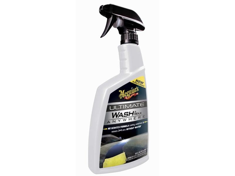 Meguiar's Detailer Ultimate Wash & Wax 768 ml Zur Fahrzeugreinigung ohne Wasser