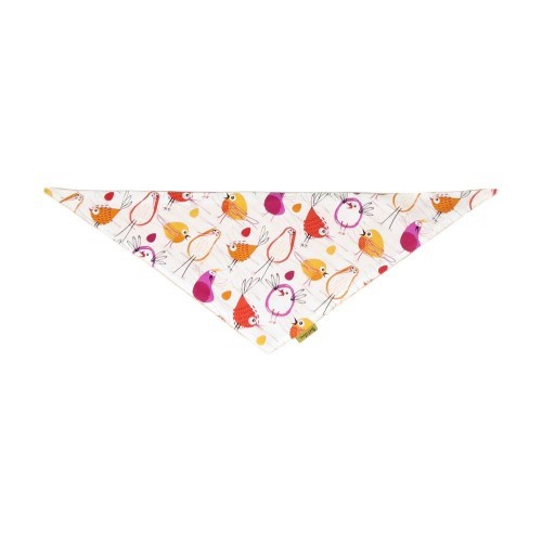 Bandana White Birds para Cães