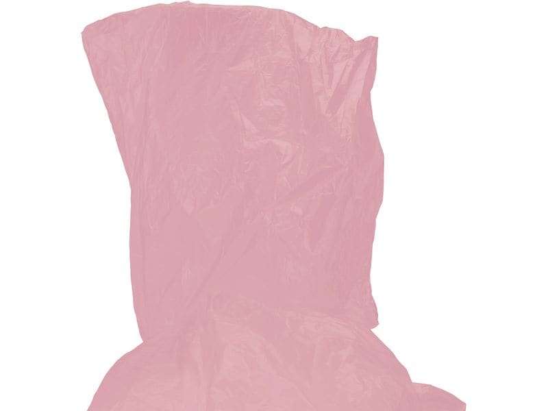 relaxdays Regenponcho 20 Stück, Rot Regenschutz