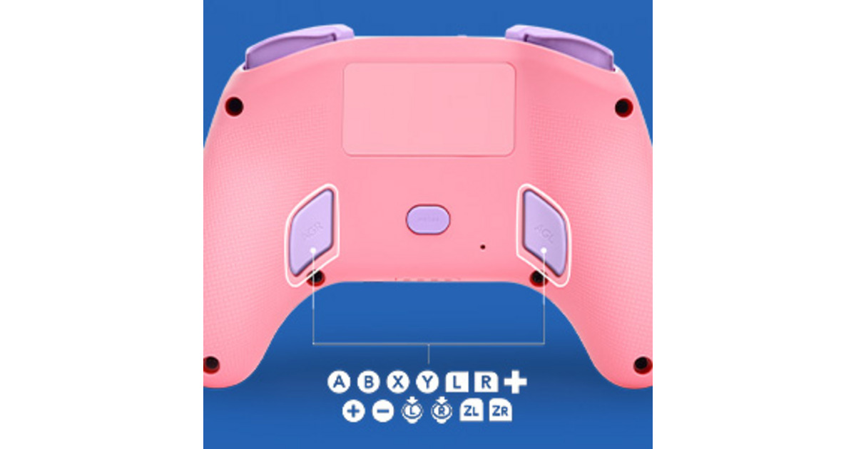 PowerAAdvantage draadloze controller voor Nintendo Switch 2 - Kirby-puff  (Roze)