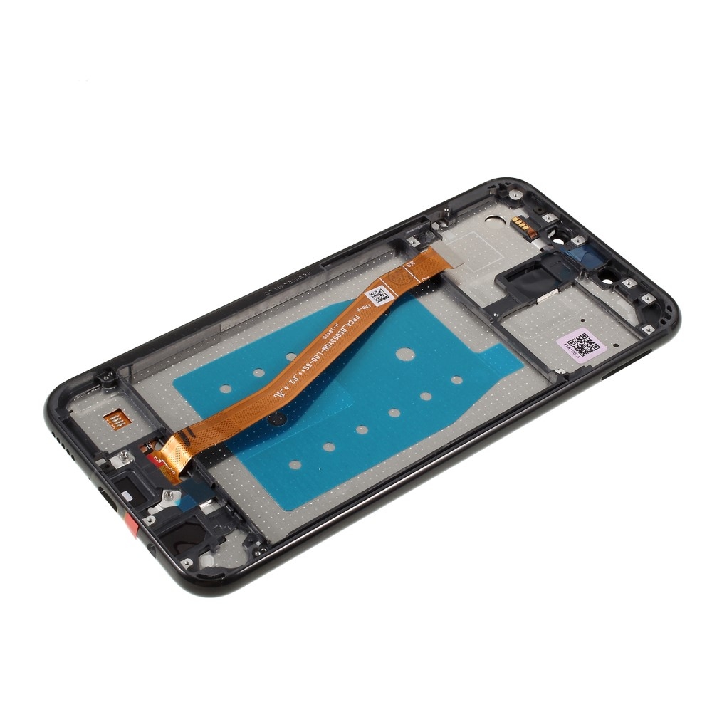 (OEM) Huawei Mate 20 Lite Komplettdisplay (Digitizer, LCD, Rahmen) - Schwarz
