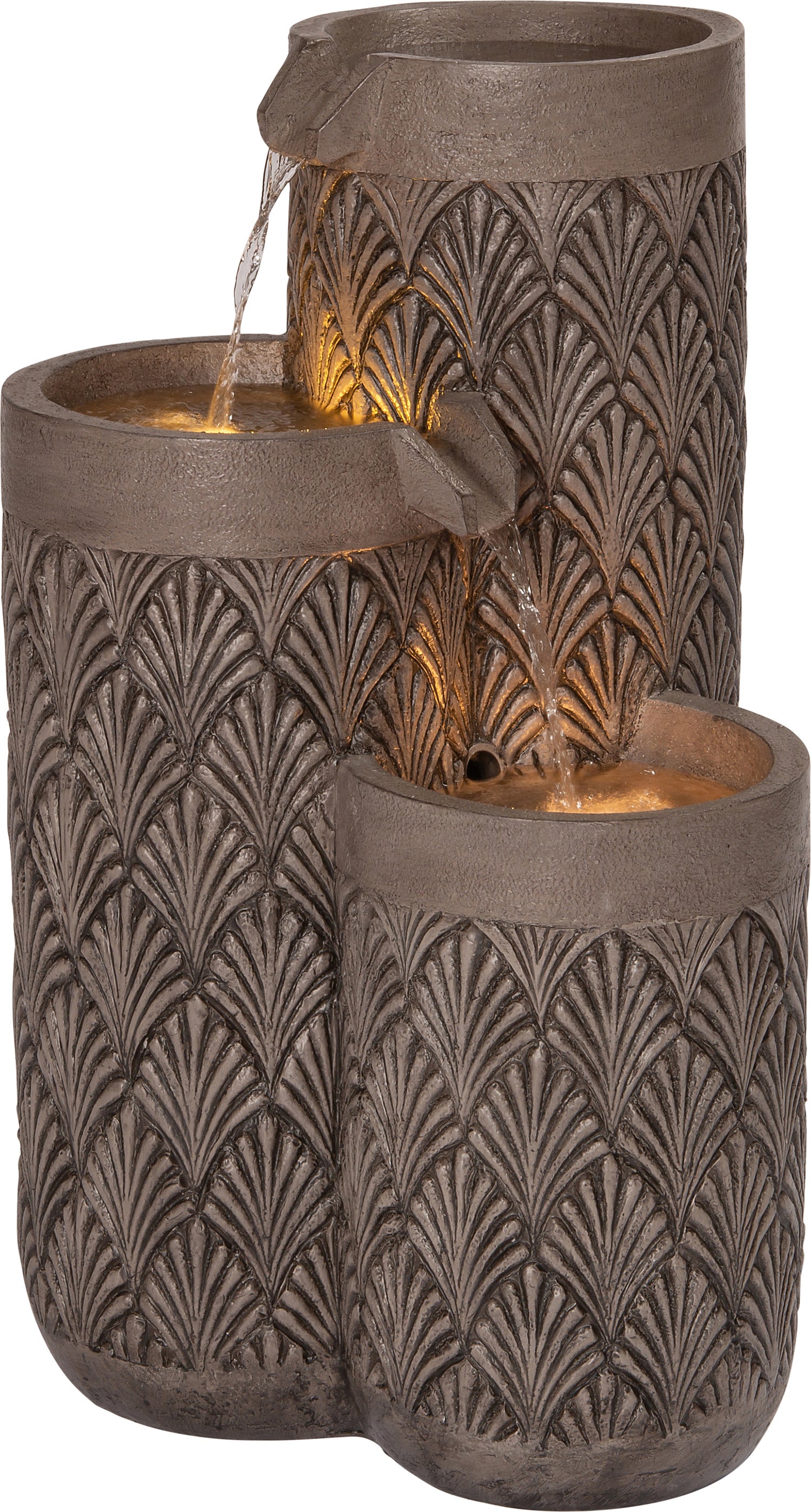 Intratuin waterornament Salo grijs 40 x 40 x 66 cm