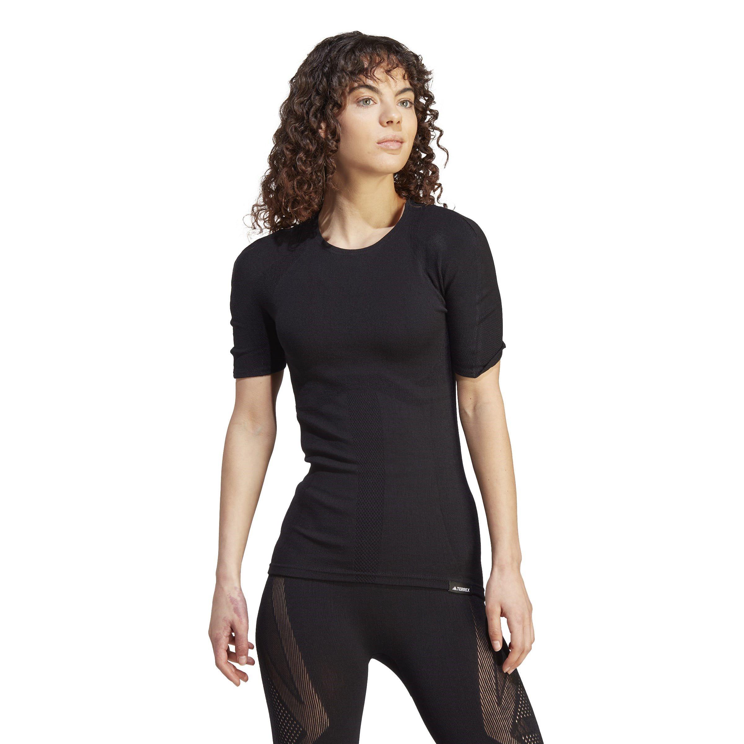 adidas Drym Short Sleeve T shirt Womens