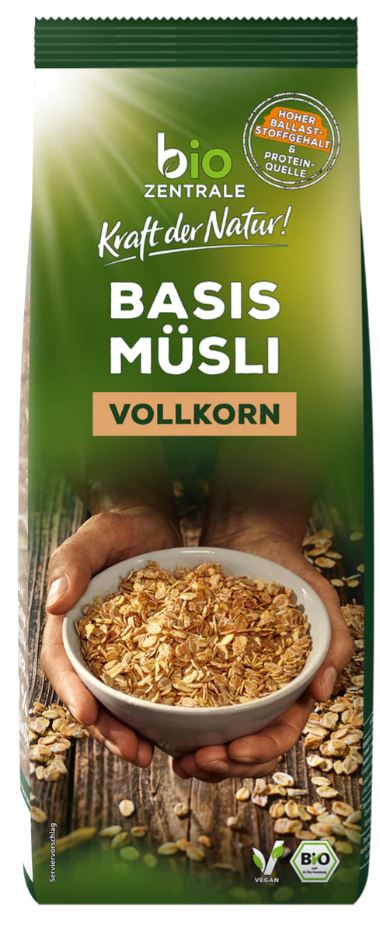 Biozentrale CRUNCHY MÜSLI AMARANTH 375g MHD:31.7.25