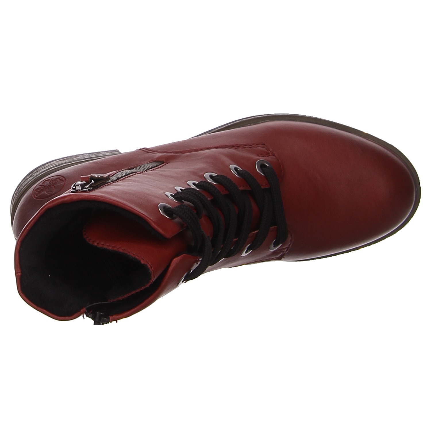 Rieker Schnürboots rot rot