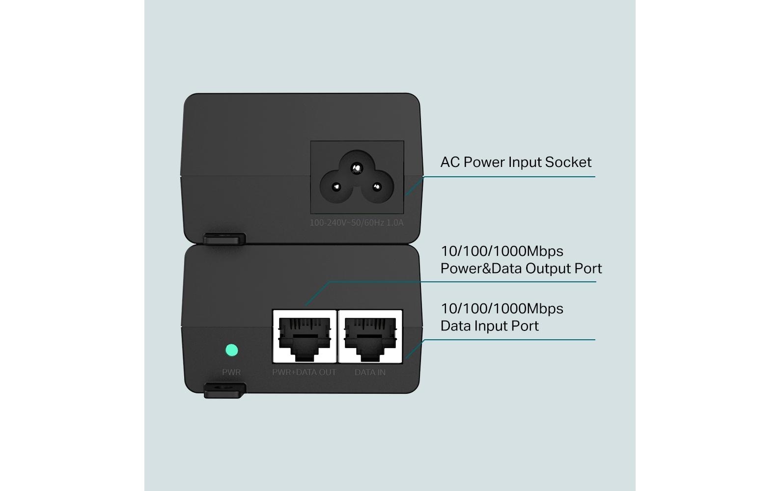 PoE+ Injector TL-POE160SPoE+ Injector
