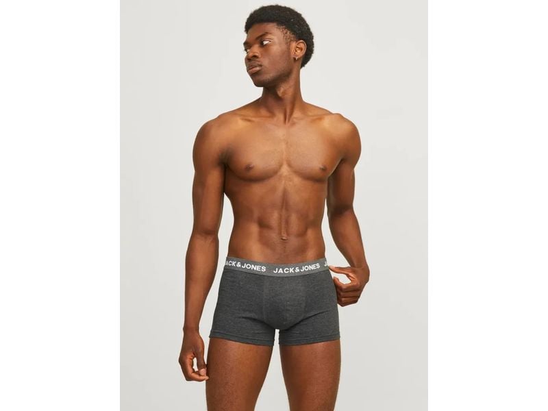 JACK&JONES Unterhosen Herren, 12-er Pack Mehrfarbig, L Kurze Boxershorts