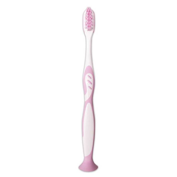 Miradent Carebrush Junior Zahnbürste 6 - 12 J.pink, 1 St