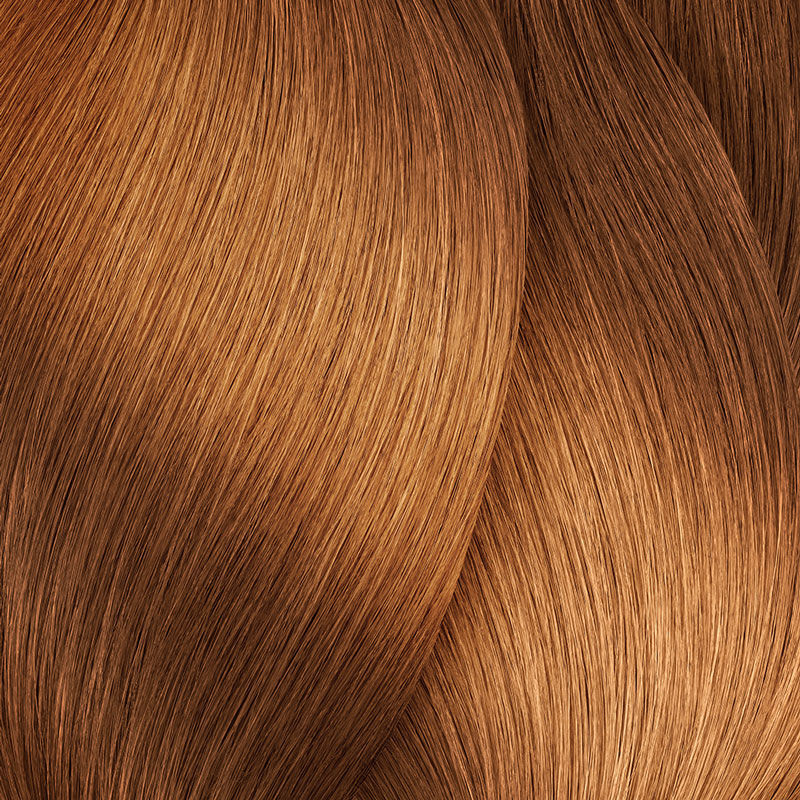 Coloration sans ammoniaque Inoa 8.34 blond clair doré cuivré