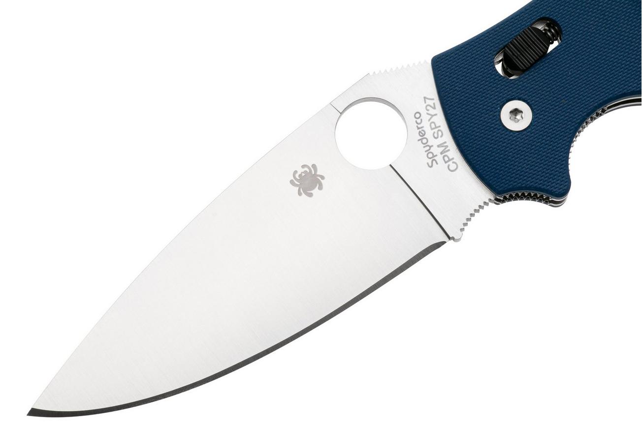 Spyderco Manix 2 XL CPM SPY27 C95GPCBL2 Cobalt Blue G10, zakmes