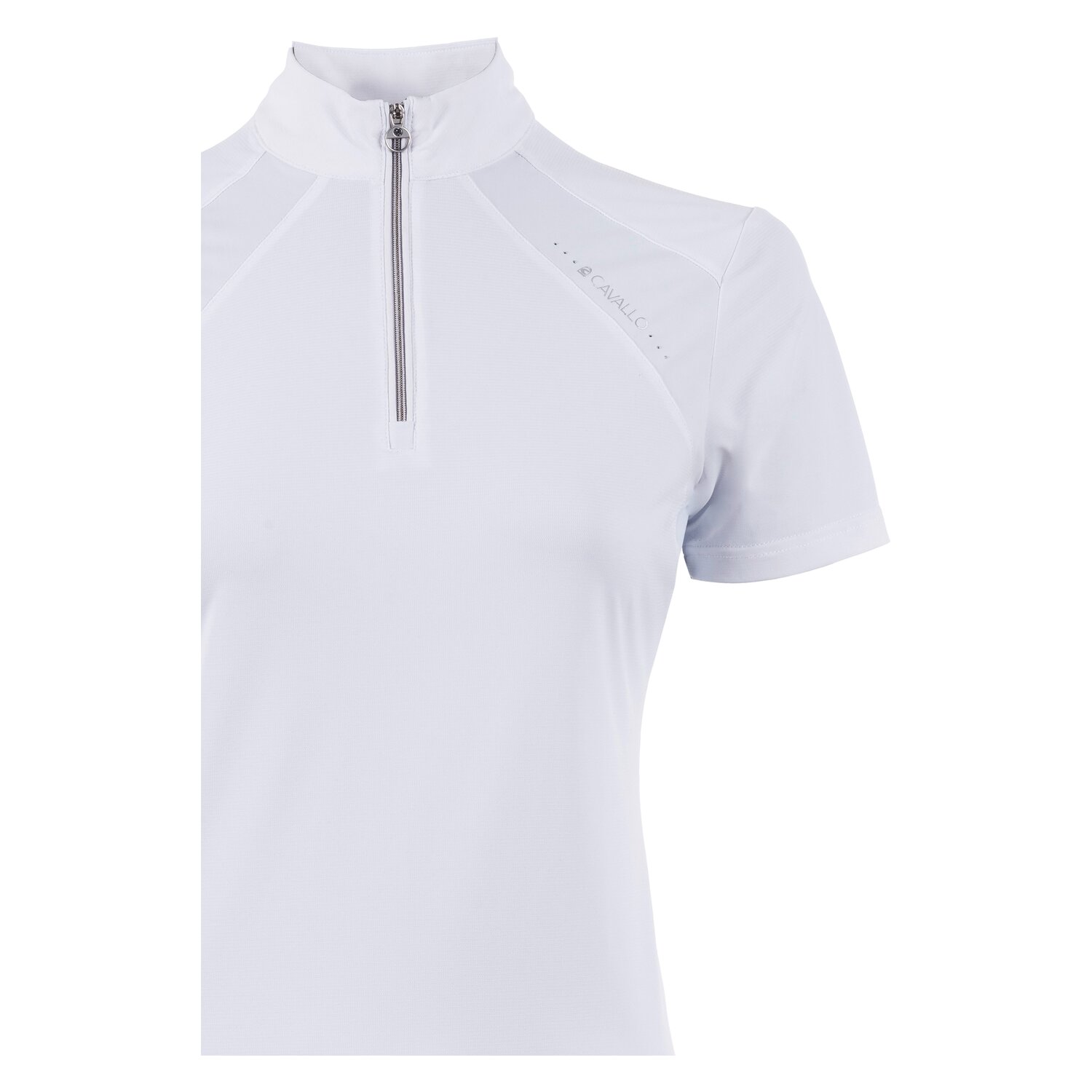 Cavallo Funktionsshirt CAVAL FUNCTION HALFZIP - white