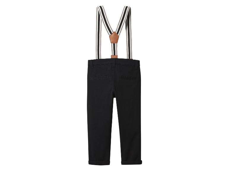 Kinder broek met bretels - Slim fit