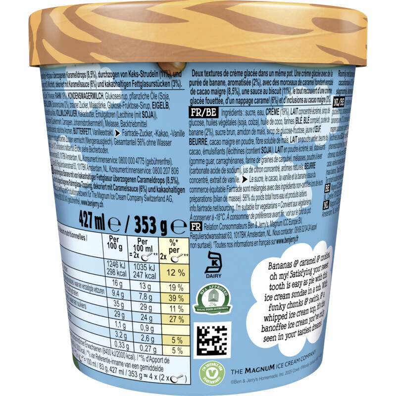 Ben & Jerry's Dulce de-lish