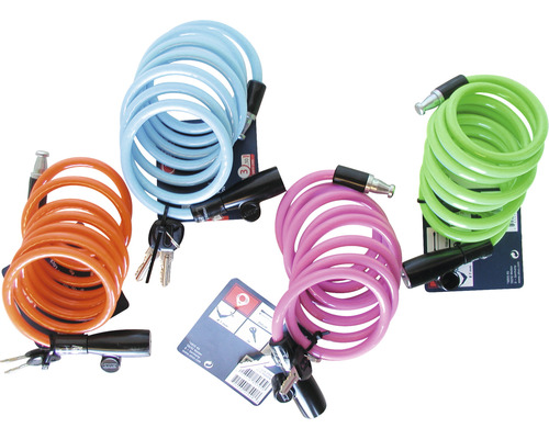 Abus CC Lock 2103 spiraalkabelslot, diverse kleuren