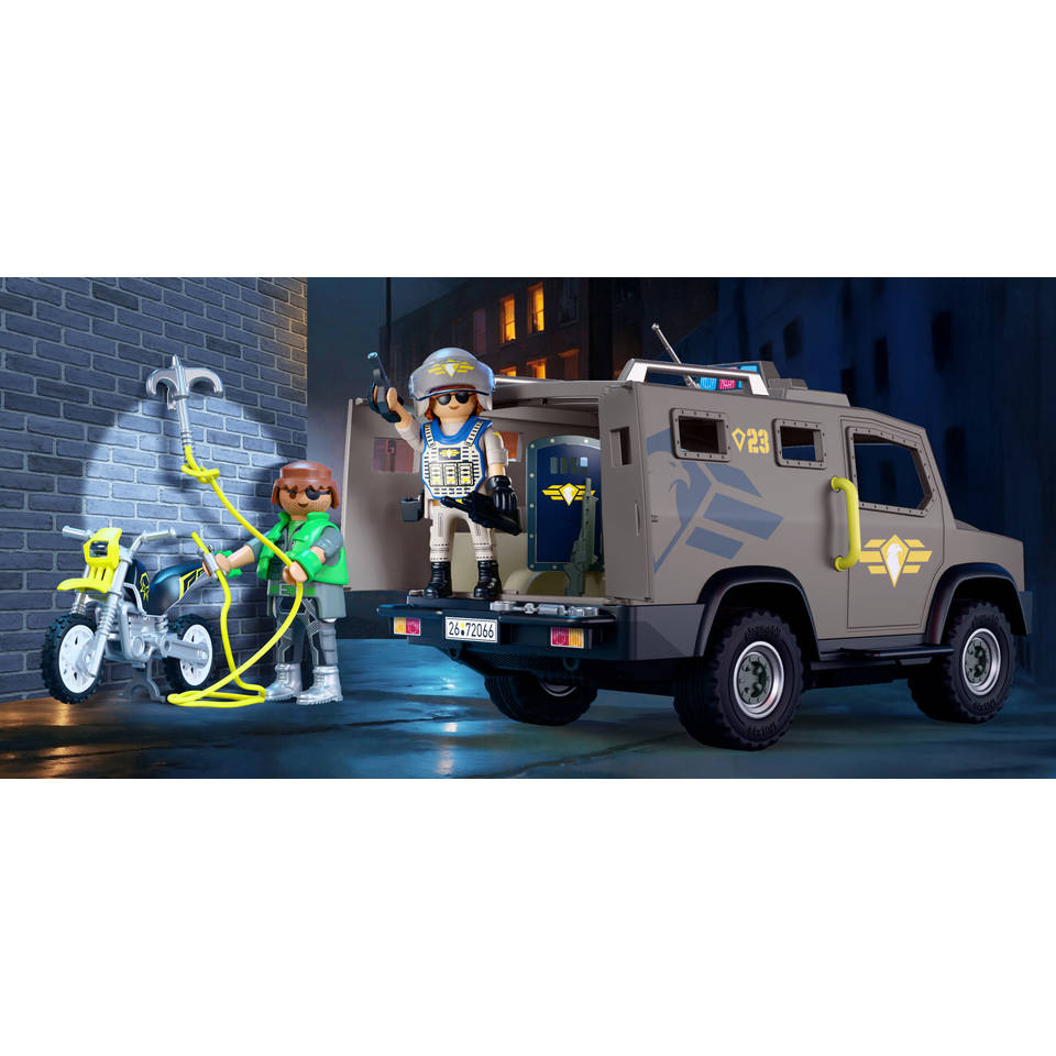 PLAYMOBIL City Action SWAT tactisch voertuig 72066