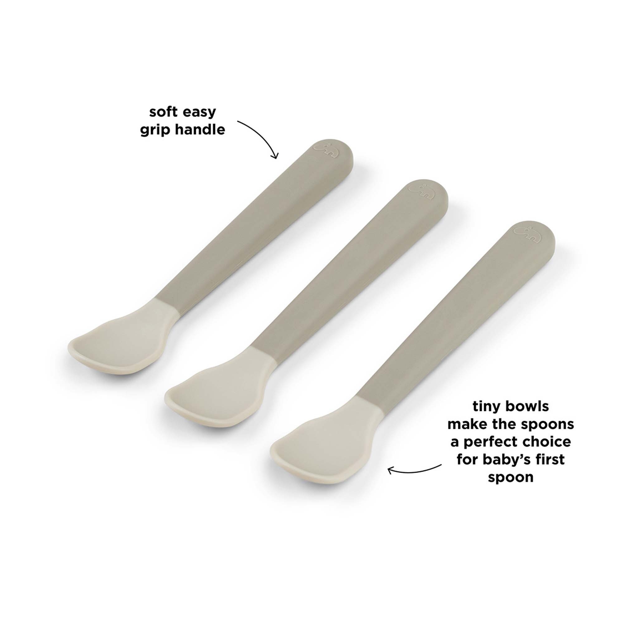 Done By Deer Foodie Lepels 3-pack beige