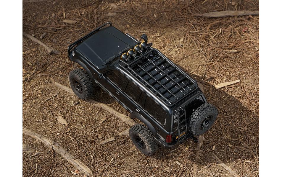 Scale Crawler FCX18 Toyota LC80 RTR, 1:18<br>Offiziell lizensierter Crawler im Massstab 1:18