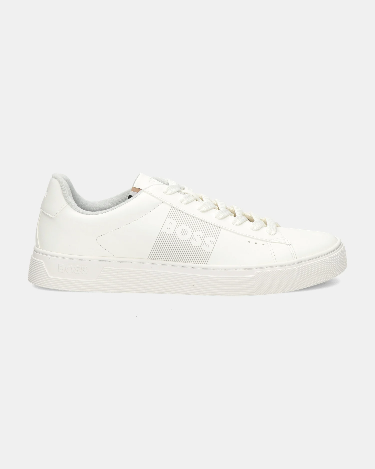 BOSS Rhys Tenn Lage sneakers  - wit