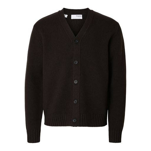 Selected Homme Cody Cardigan, Chocolate Torte, L