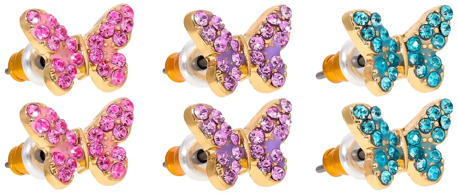 Ohrstecker-Set - Pastel Swarm