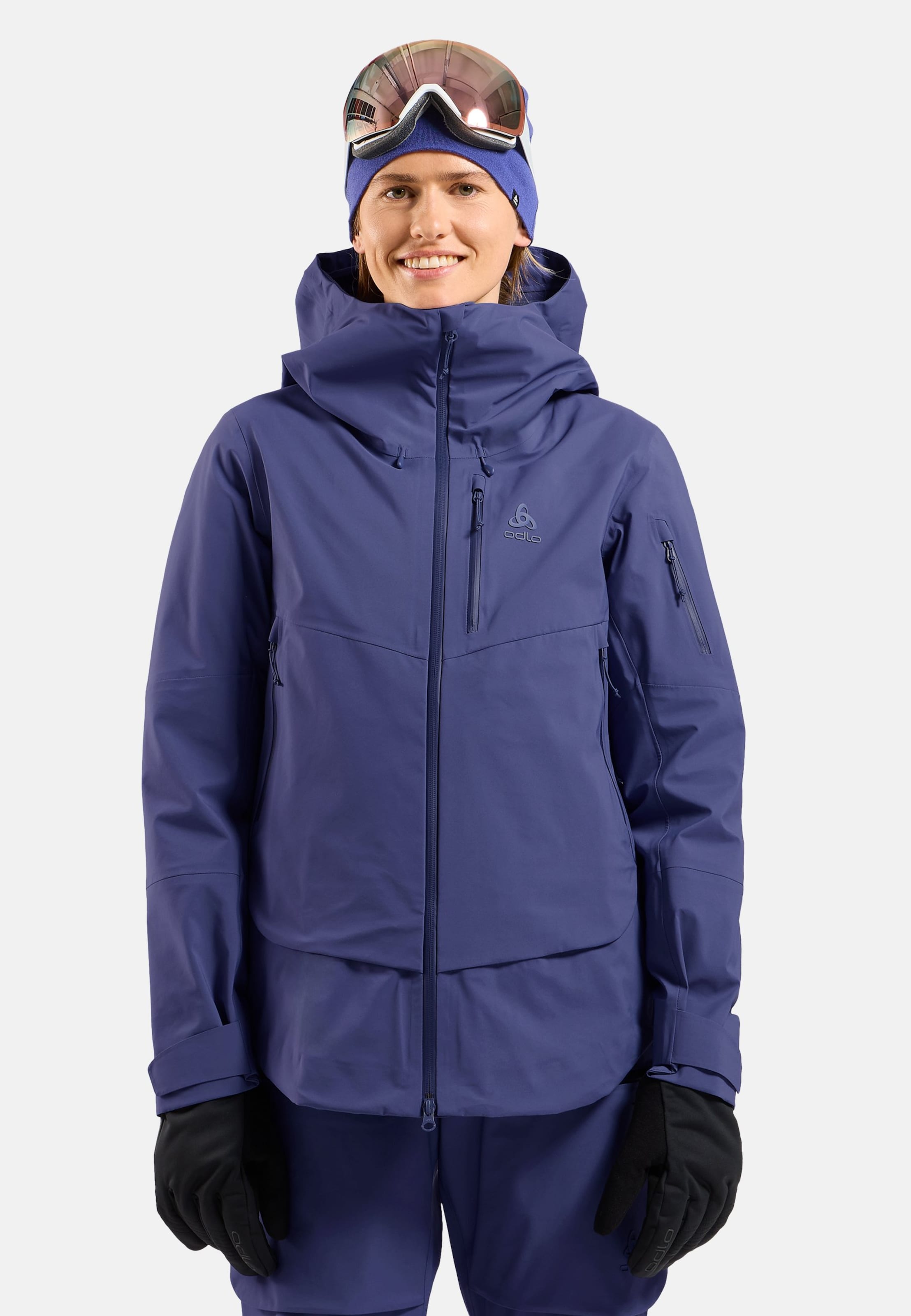 X-Alp 3L Hardshell Ski-Jacke in Skipper Blue