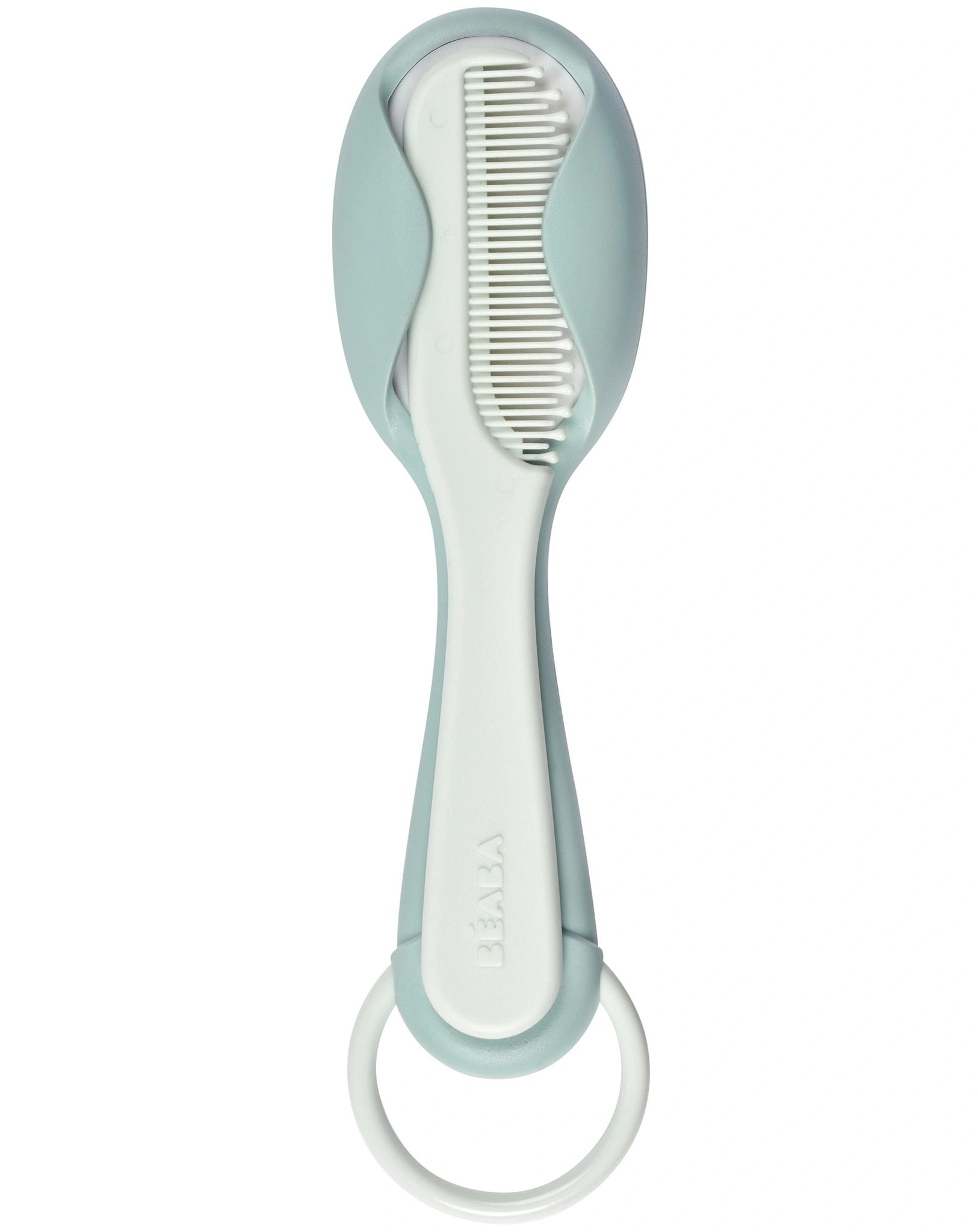 Haarbürste BABY CARE mit Kamm in green blue
