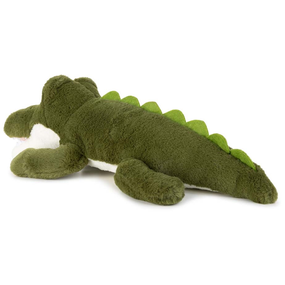 Heppy Planet knuffel krokodil 40cm groen