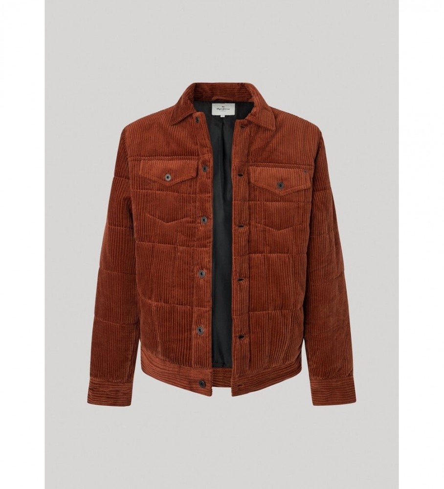 Jaqueta marrom Pepe Jeans Barnet
