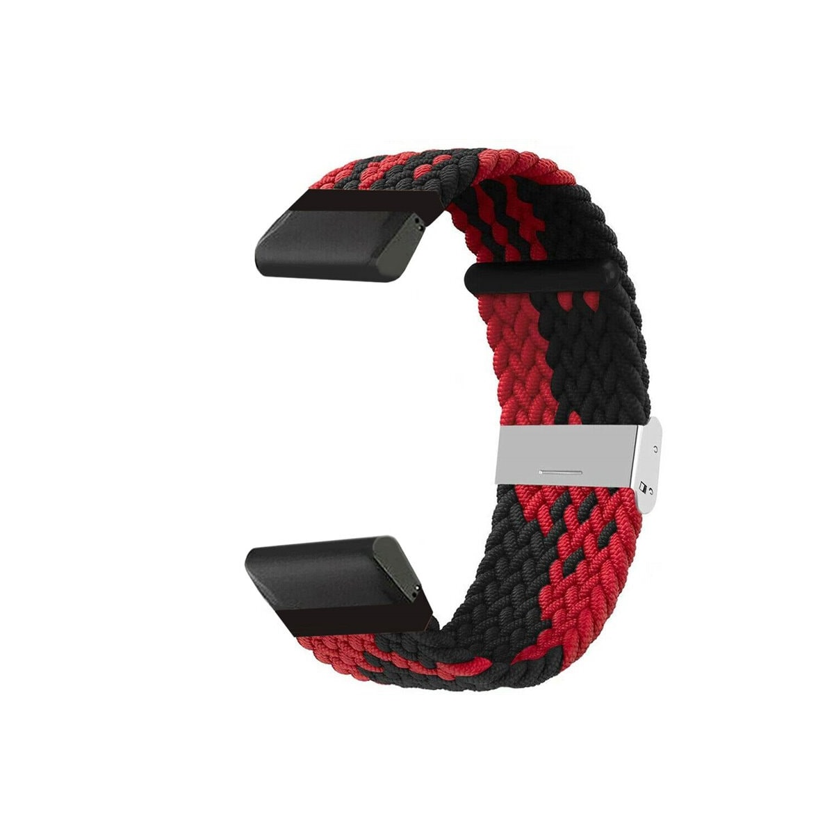 Flettet klokkereim Garmin Descent Mk3i (51mm) - Redblack