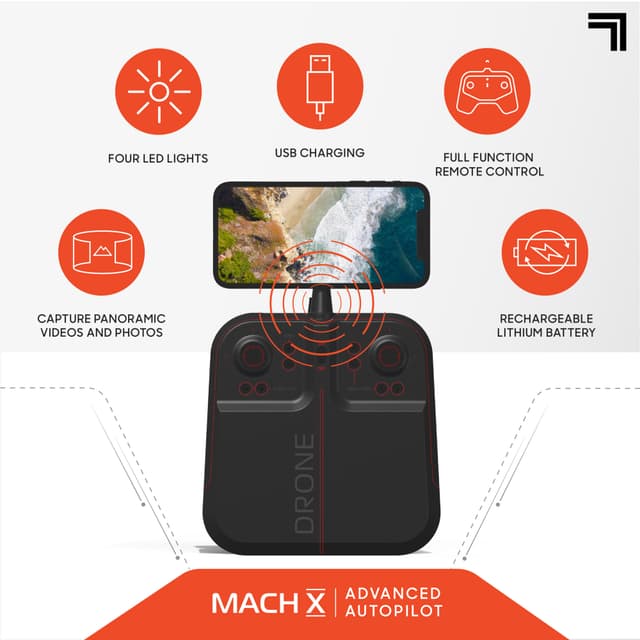 Sharper Image Mach 10 videodrone