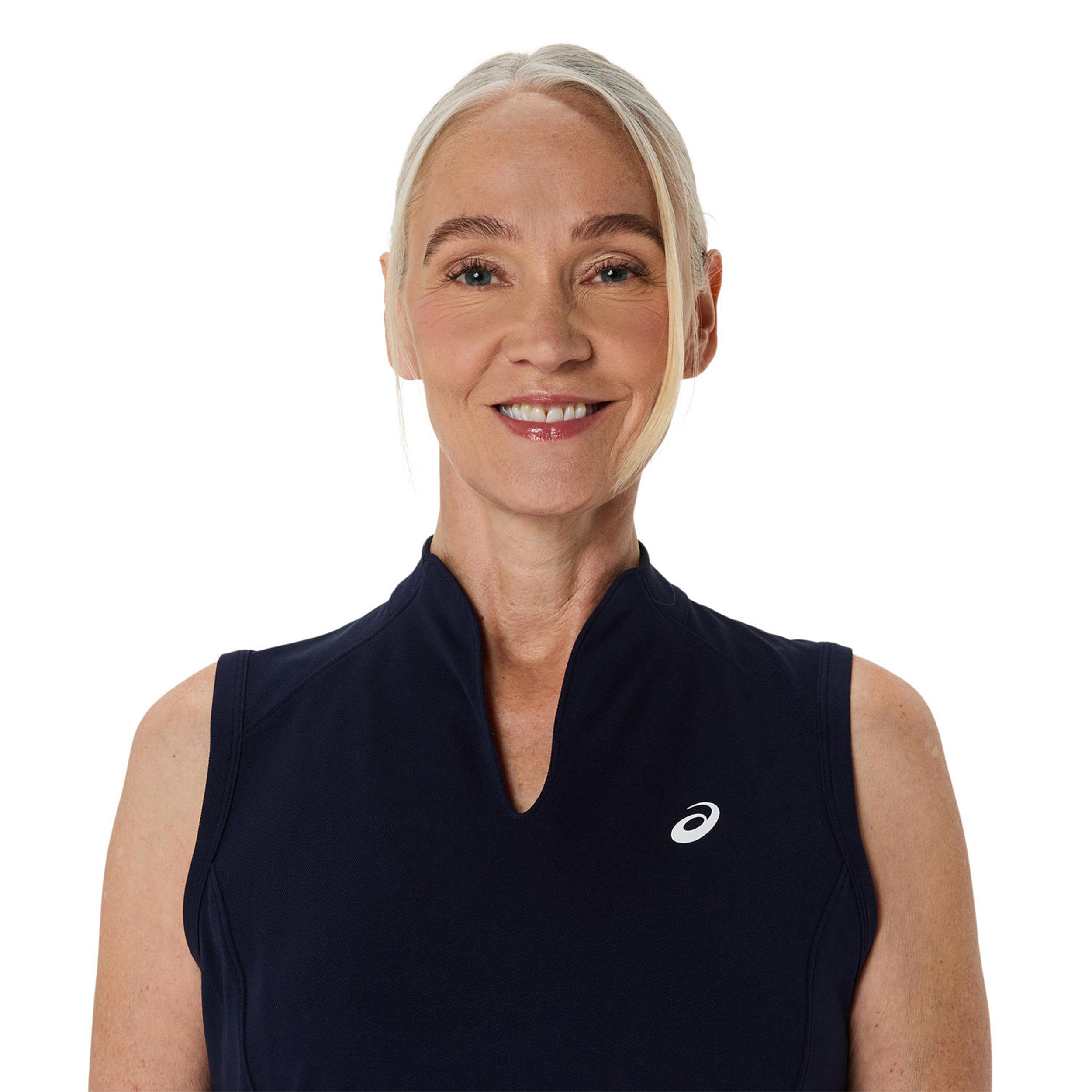 ASICS Court Débardeur Tank Top Femmes - Bleu Foncé