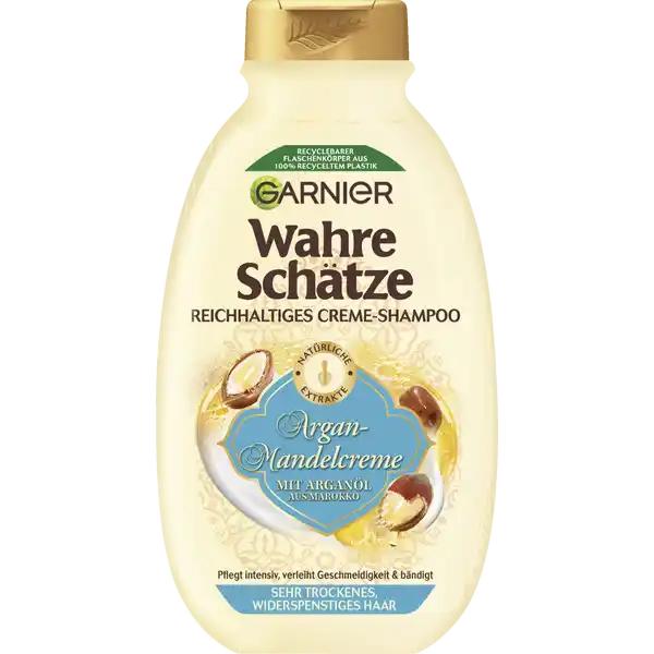 Reichhaltiges Creme-Shampoo Argan-Mandelcreme