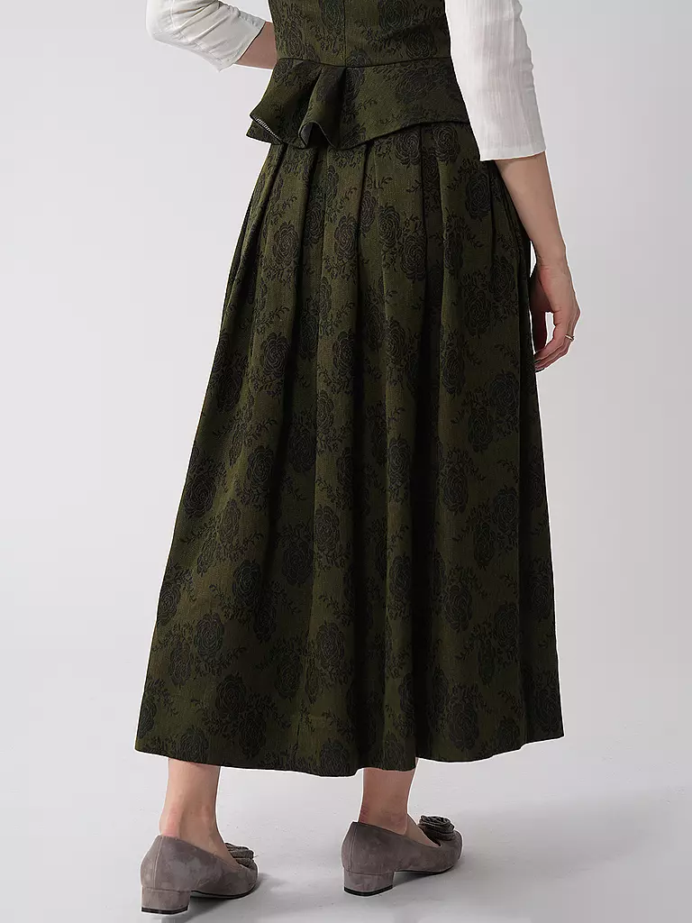 GOTTSEIDANK Trachtenrock FENNEL olive