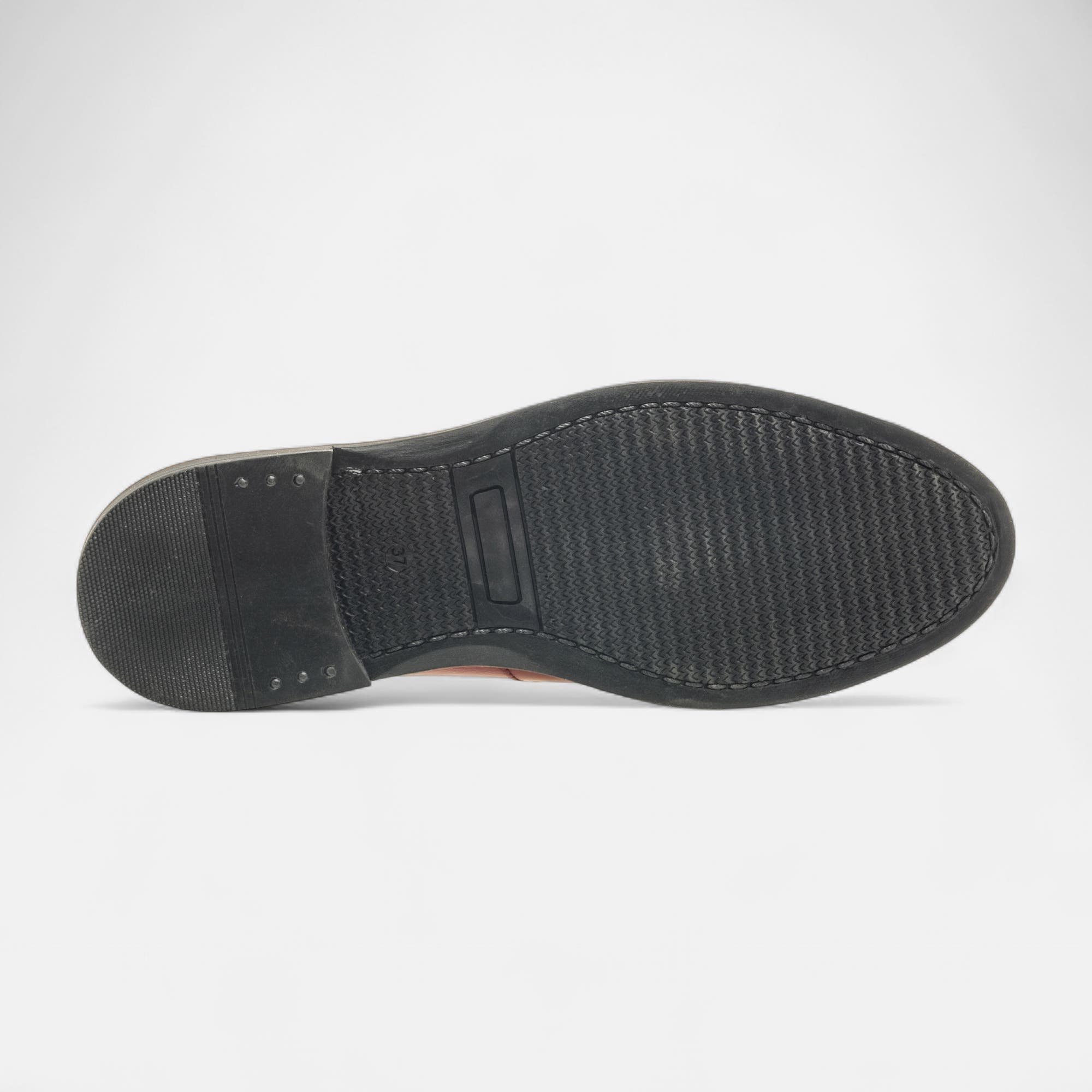 Mocassins Femme en cuir rouge