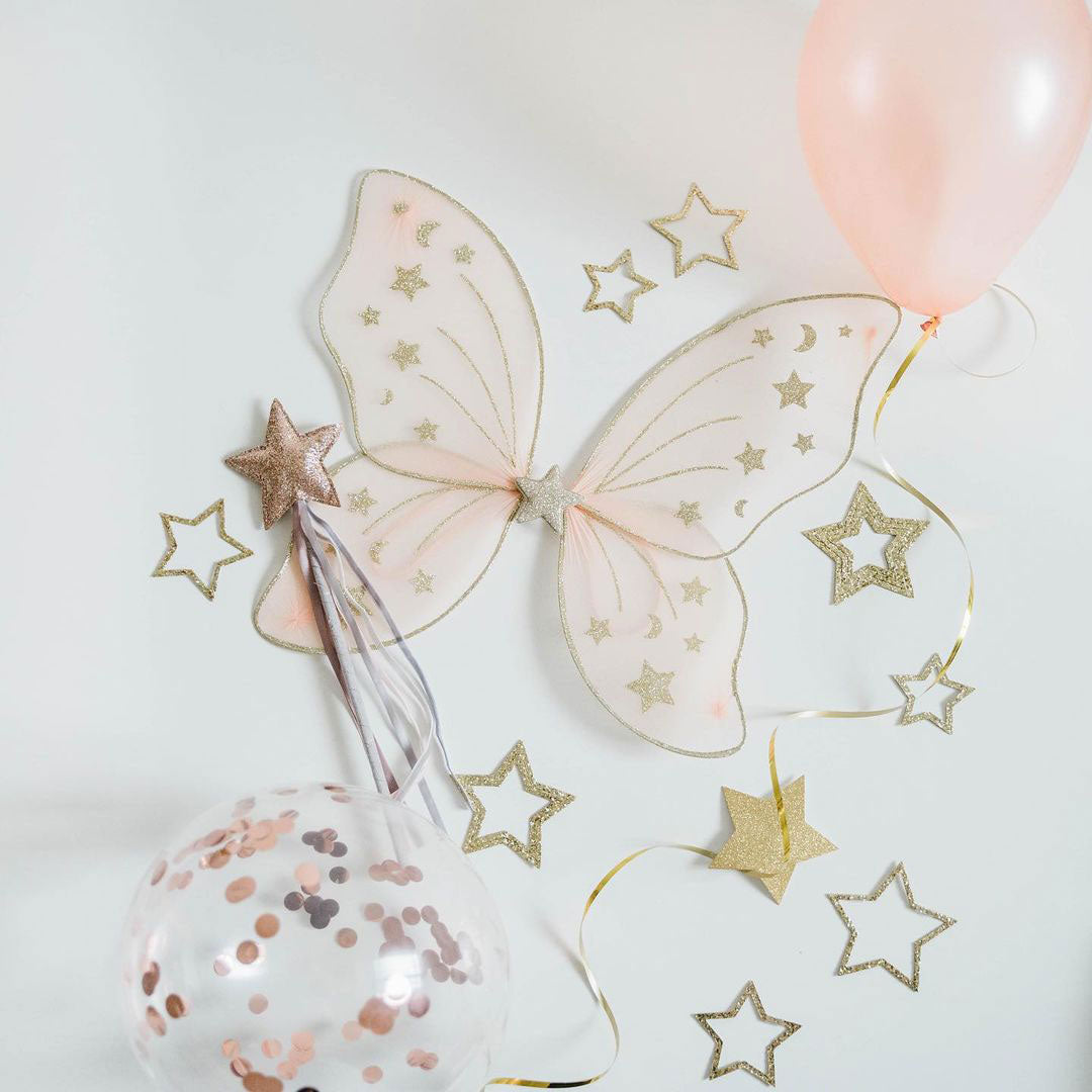 Mimi & lula vleugels super starry night - pink