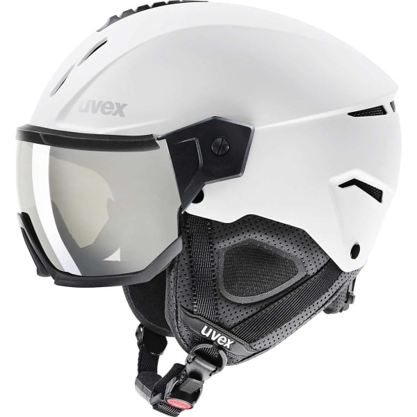 Casque de ski UVEX INSTINCT VISOR WHITE BLACK