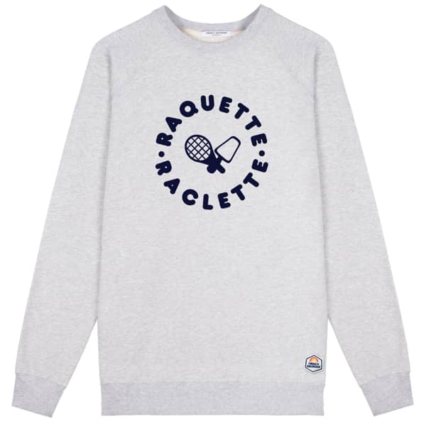 Sweatshirt FRENCH DISORDER CLYDE RAQUETTE RACLETTE HEATHER GREY