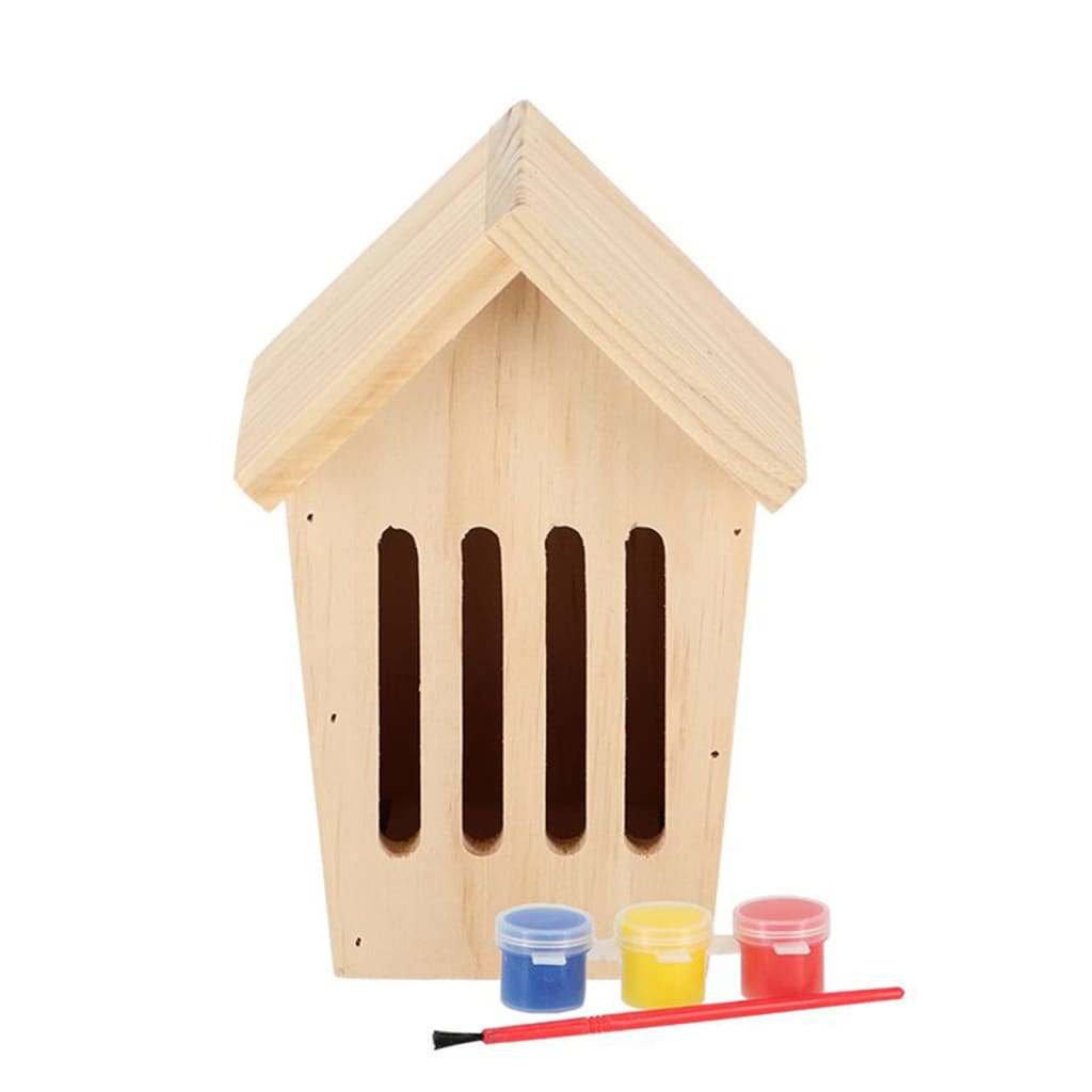 Abri à papillons à peindre pour enfants