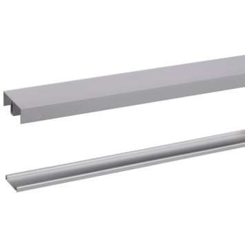 StoreMax rail t.b.v. R20 metaal zilver 240x5,9x2,9 cm