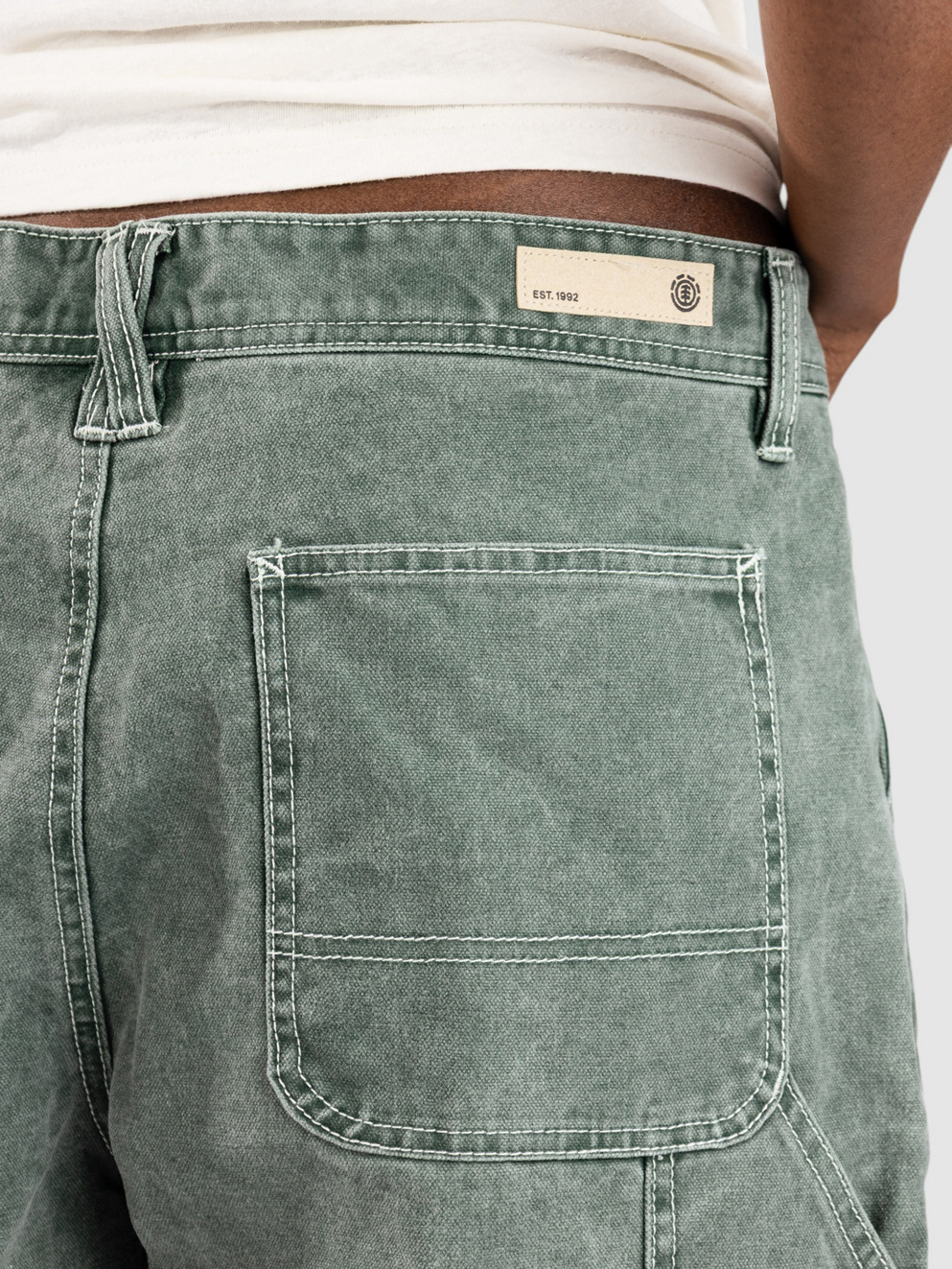 Element Carpenter Canvas Wk Shorts jungle green