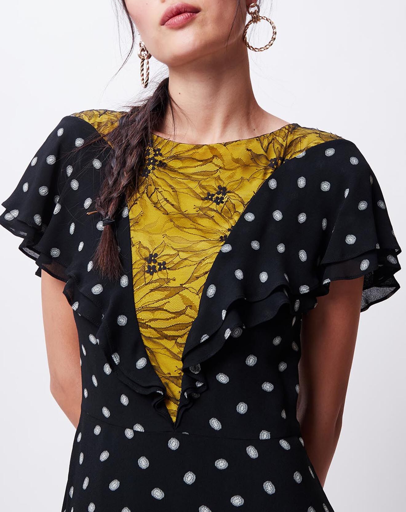 John Galliano Robe Elise noire